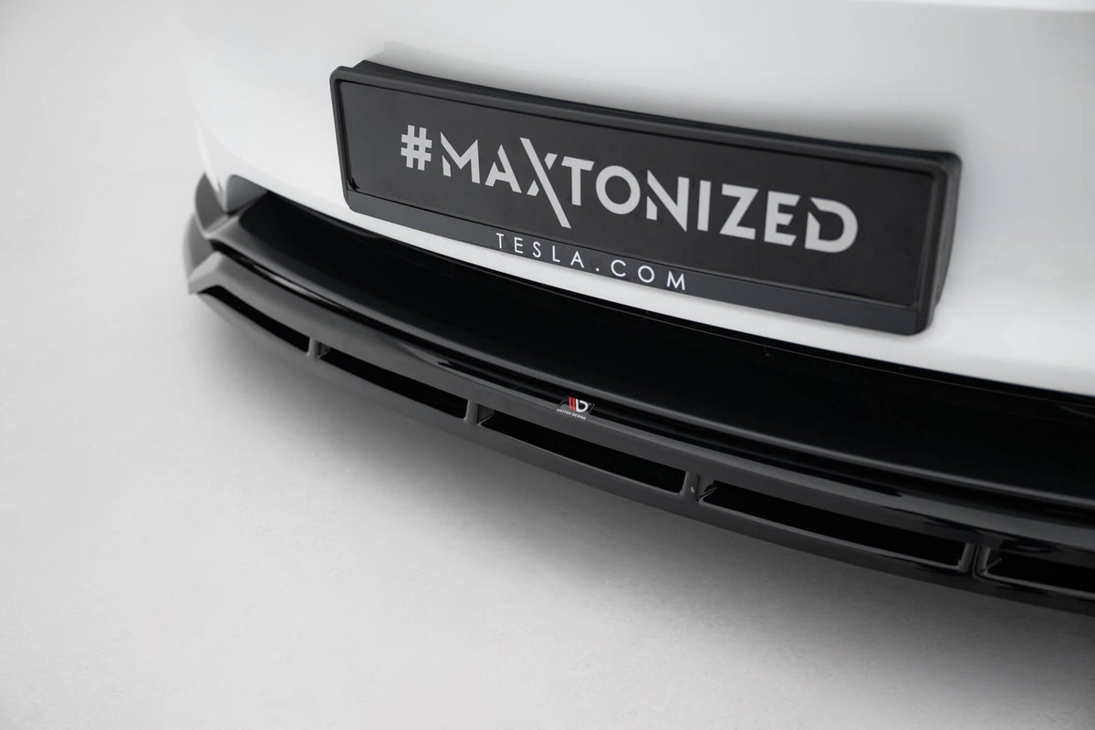 Maxton Design - Frontlippe V1 für Tesla Model 3 Performance Mk1 Facelift - Aerowerk.
