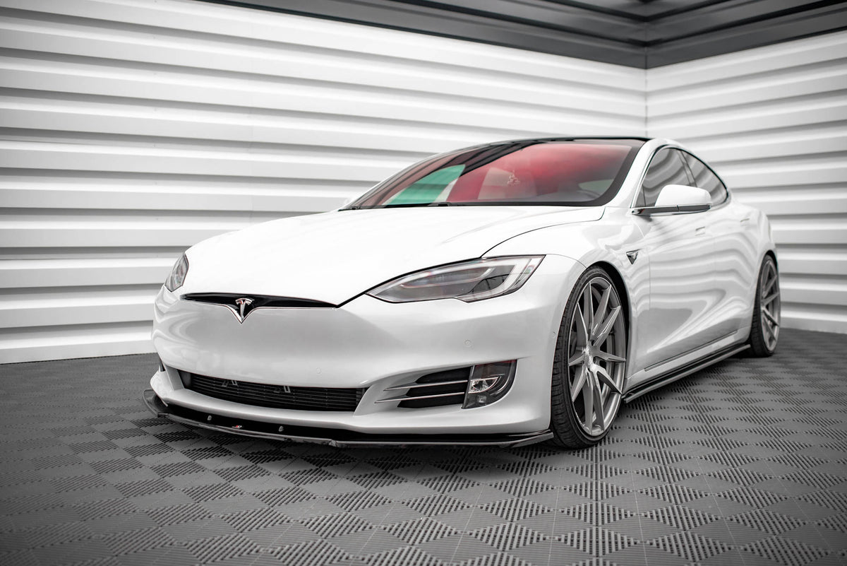 Maxton Design - Frontlippe V1 für Tesla Model S Facelift - Aerowerk.