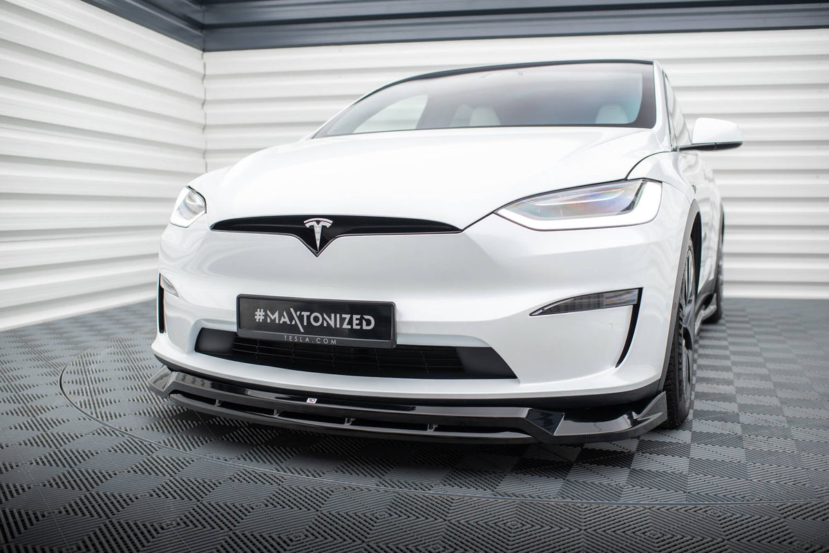 Maxton Design - Frontlippe V1 für Tesla Model X Mk1 Facelift - Aerowerk.