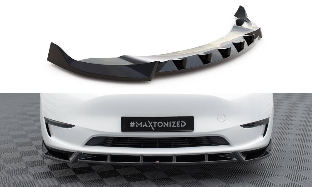 Maxton Design - Frontlippe V1 für Tesla Model Y - Aerowerk.