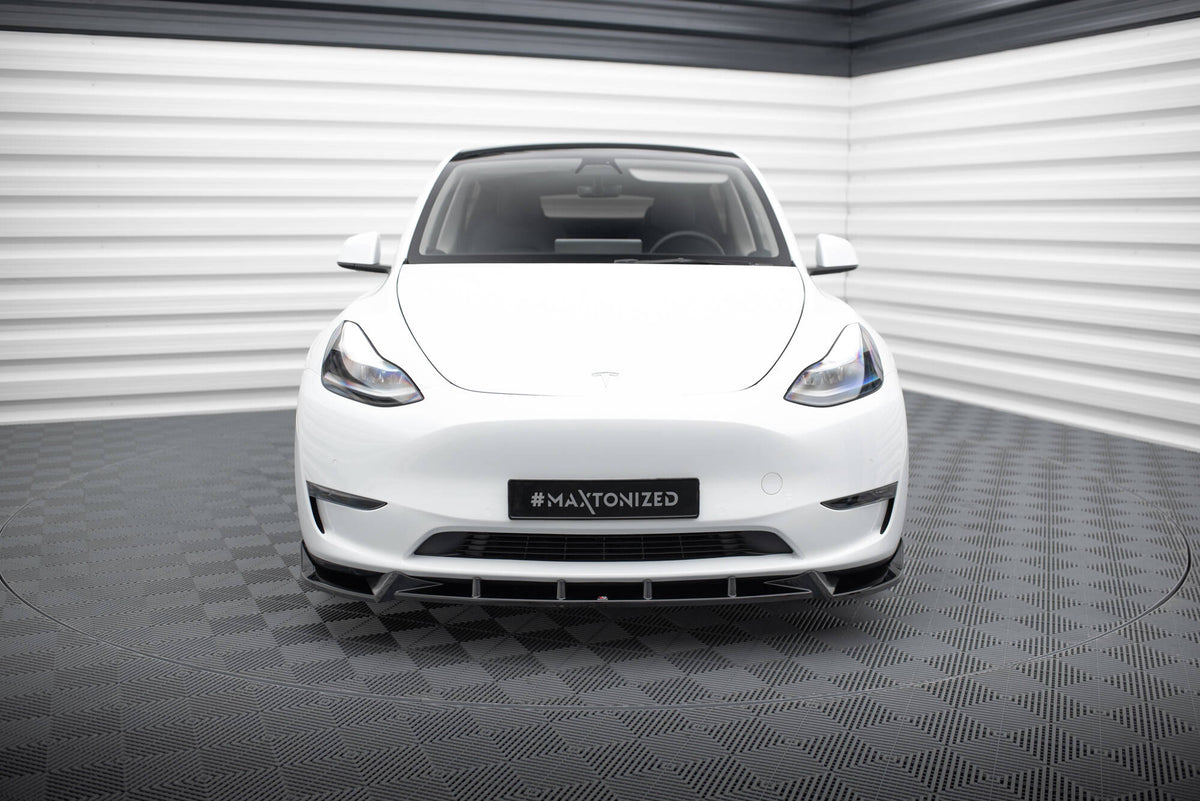 Maxton Design - Frontlippe V1 für Tesla Model Y - Aerowerk.