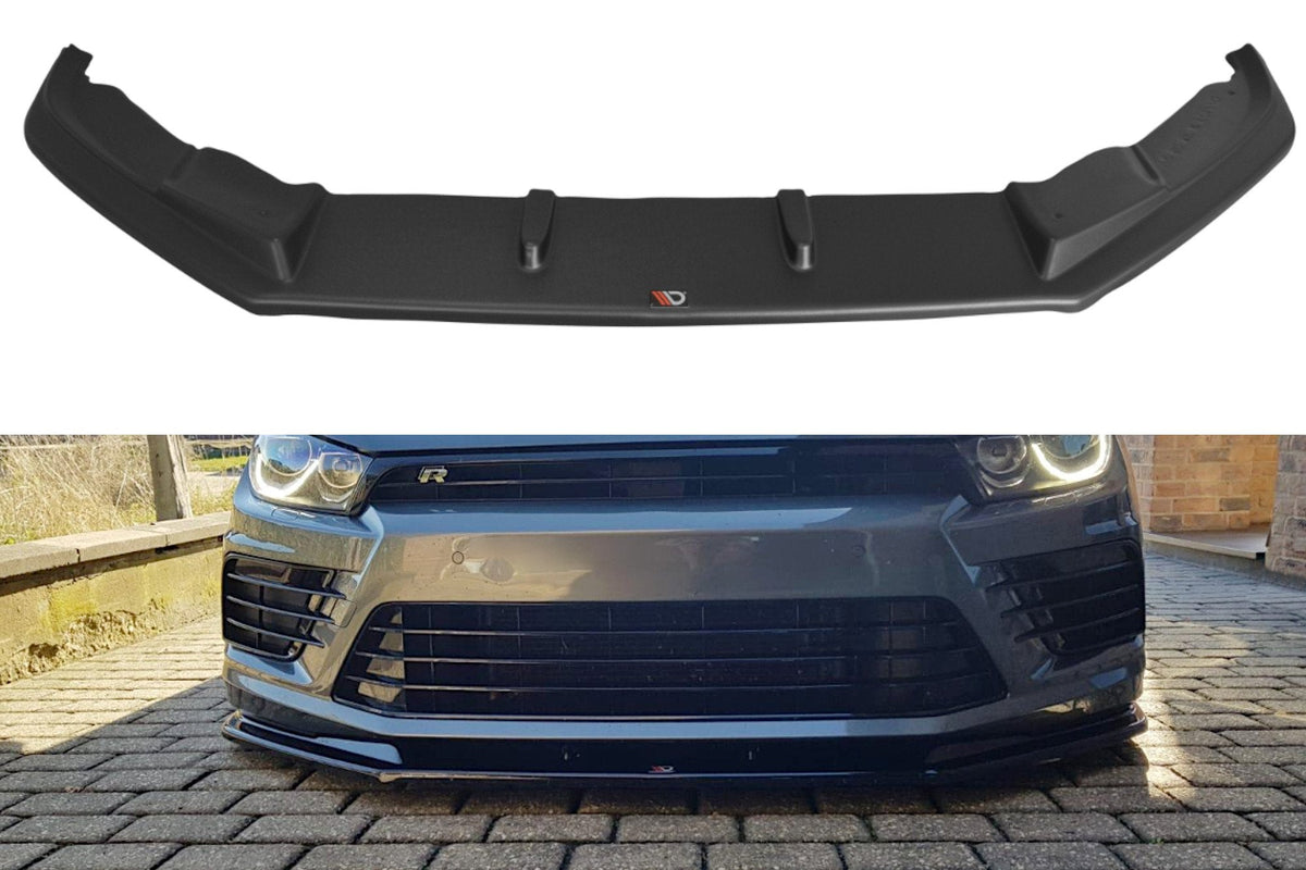 Maxton Design - Frontlippe V1 für VOLKSWAGEN SCIROCCO MK.3 R FACELIFT - Aerowerk.