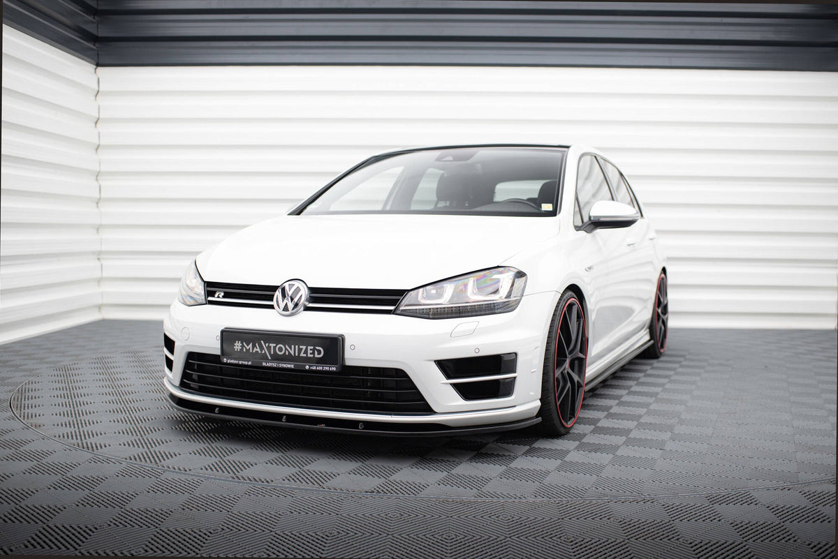 Maxton Design - Frontlippe V1 für VW Golf 7 R / R - Line - Aerowerk.