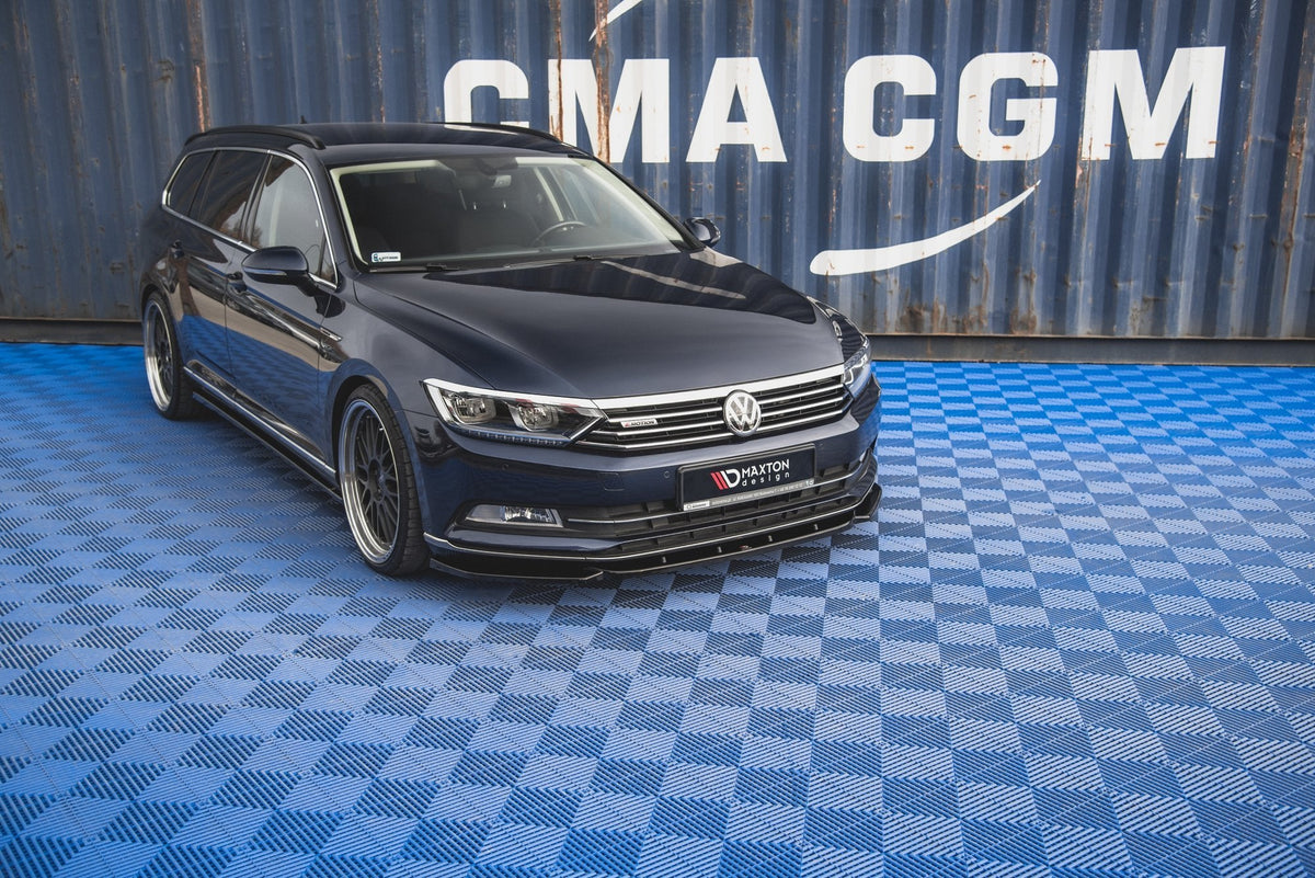 Maxton Design - Frontlippe V1 für VW Passat B8 - Aerowerk.