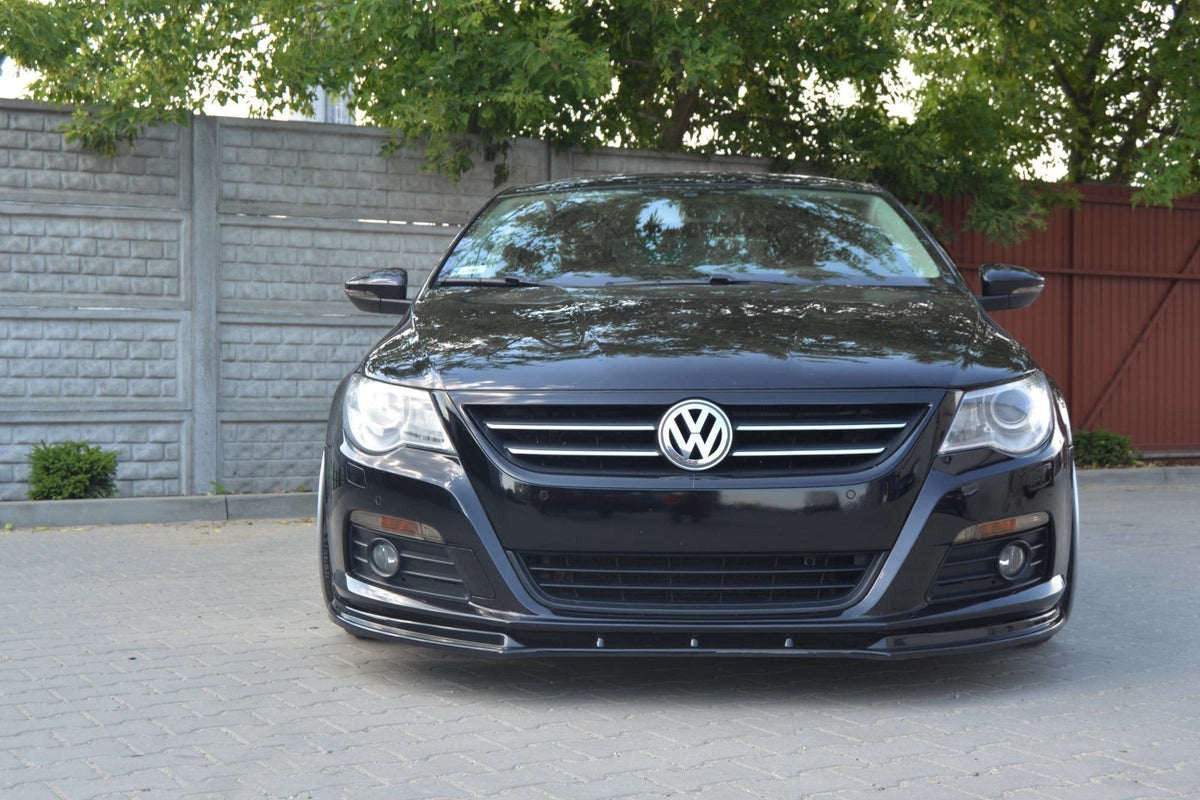 Maxton Design - Frontlippe V1 für VW PASSAT CC vor Facelift, STANDARD STOßSTANGE - Aerowerk.