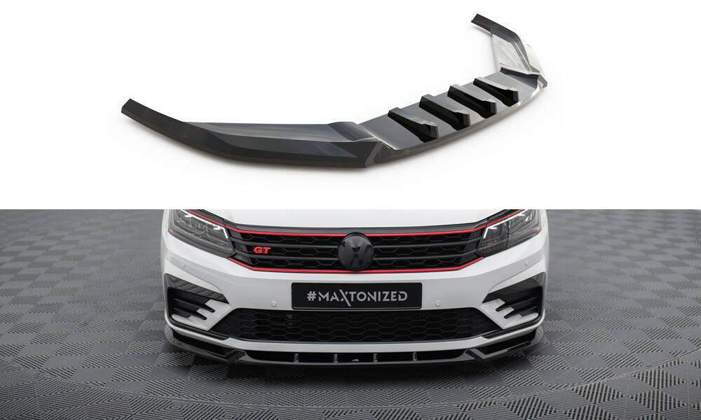 Maxton Design - Frontlippe V1 für VW Passat GT B8 Facelift USA - Aerowerk.