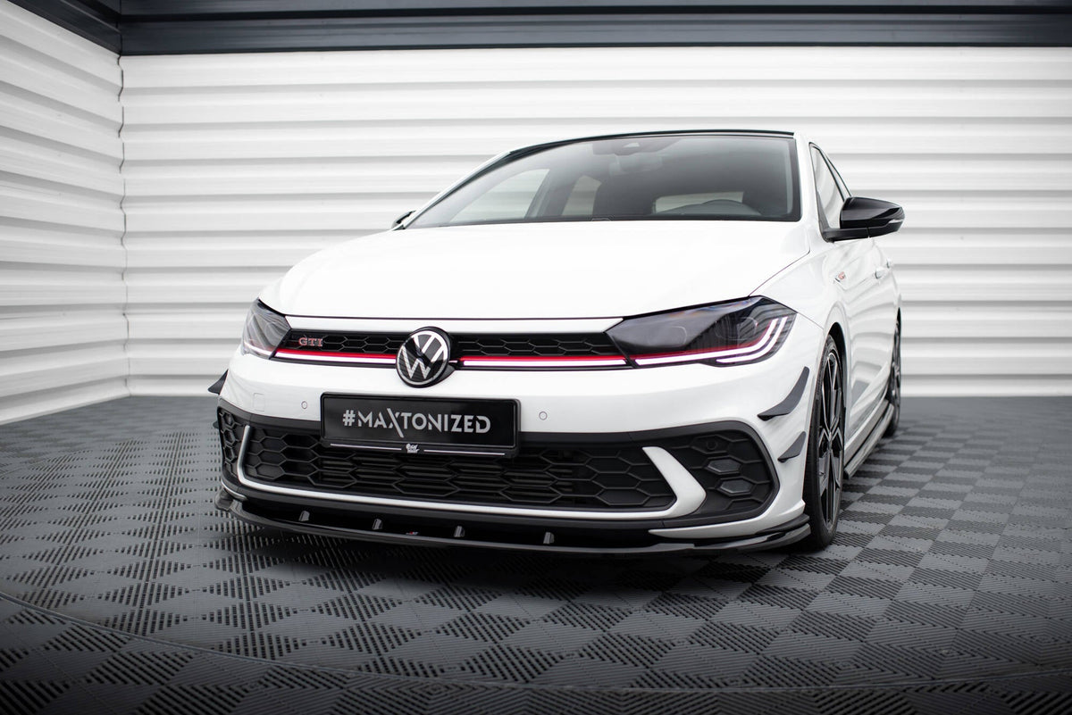 Maxton Design - Frontlippe V1 für VW Polo GTI Mk6 Facelift - Aerowerk.
