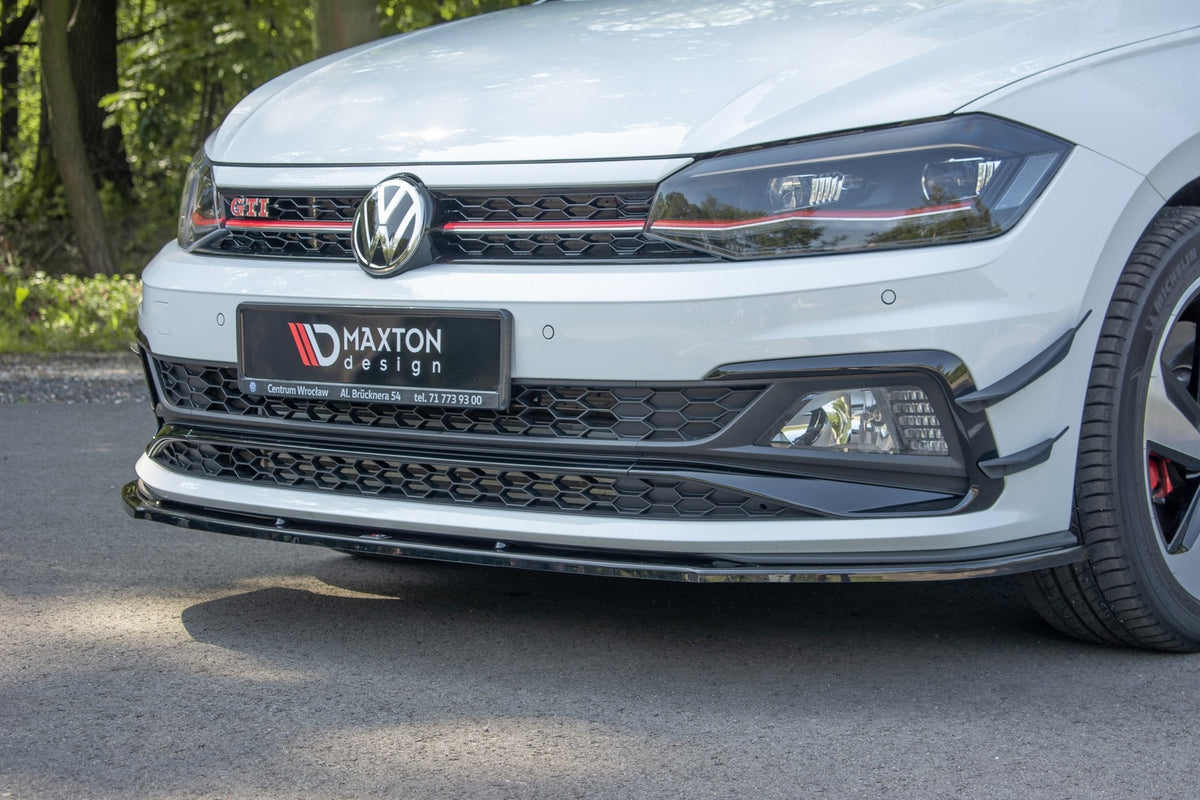 Maxton Design - Frontlippe V1 für VW Polo GTI / R - line Mk6 - Aerowerk.