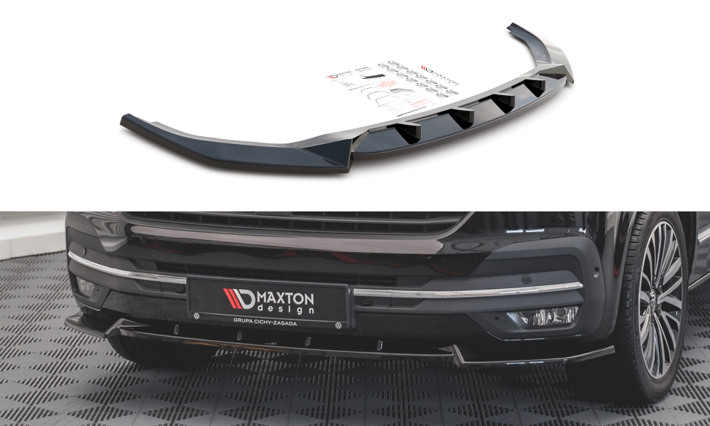 Maxton Design - Frontlippe V1 für VW T6 Facelift - Aerowerk.