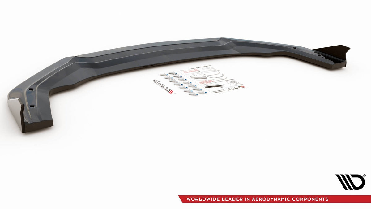 Maxton Design - Frontlippe V2 + Flaps für Ford Mustang GT Mk6 Facelift - Aerowerk.