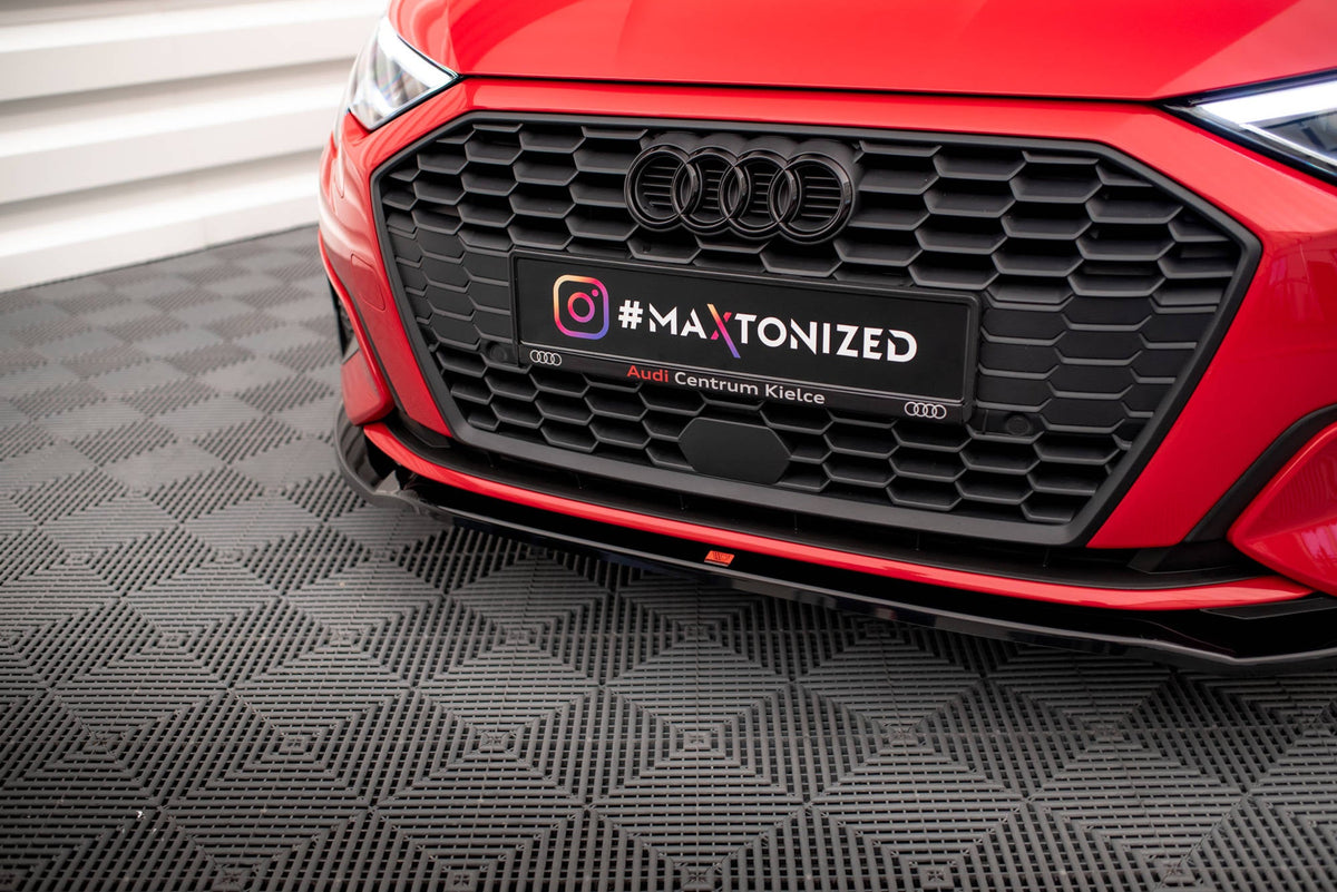 Maxton Design - Frontlippe V2 für Audi A3 8Y - Aerowerk.