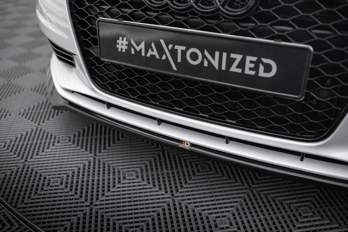 Maxton Design - Frontlippe V2 für Audi A3 Limousine 8V - Aerowerk.