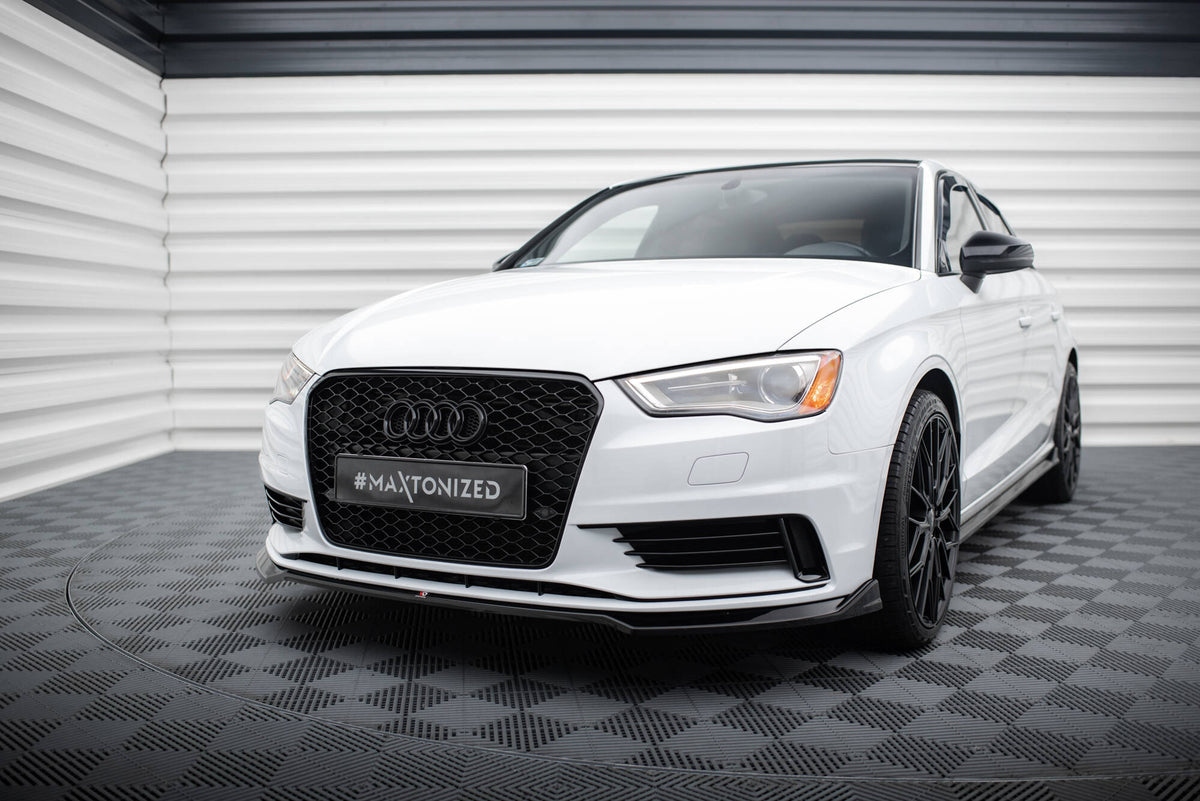 Maxton Design - Frontlippe V2 für Audi A3 Limousine 8V - Aerowerk.