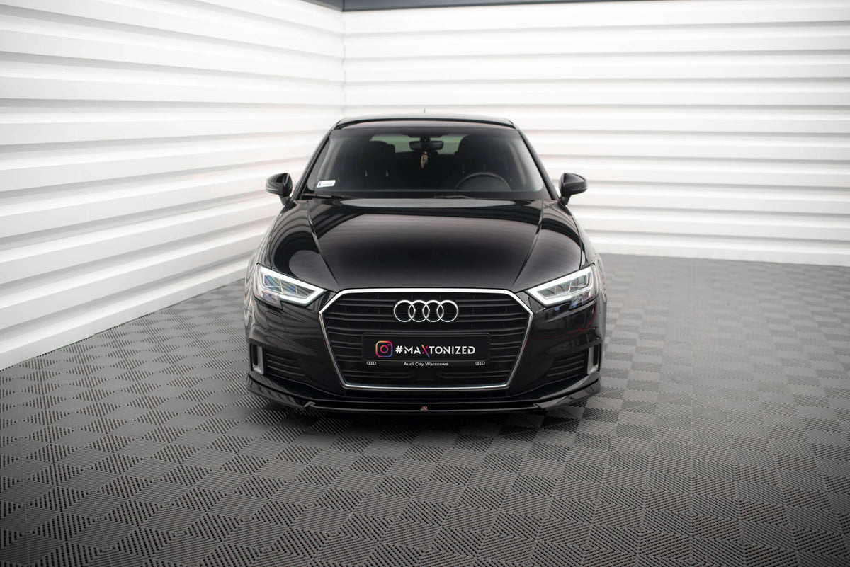Maxton Design - Frontlippe V2 für Audi A3 Sportback 8V Facelift - Aerowerk.