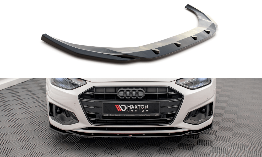 Maxton Design - Frontlippe V2 für Audi A4 B9 Facelift - Aerowerk.