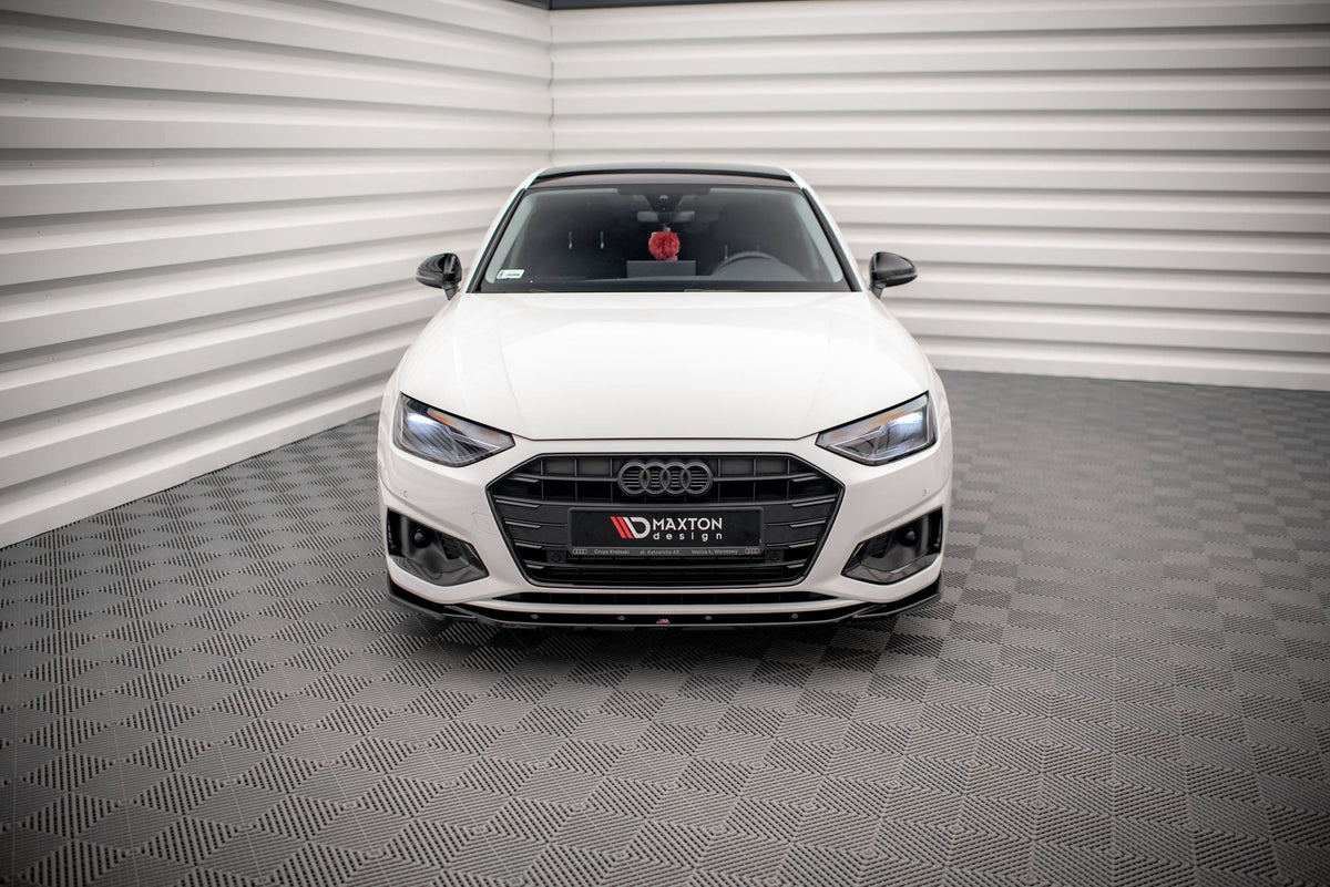 Maxton Design - Frontlippe V2 für Audi A4 B9 Facelift - Aerowerk.