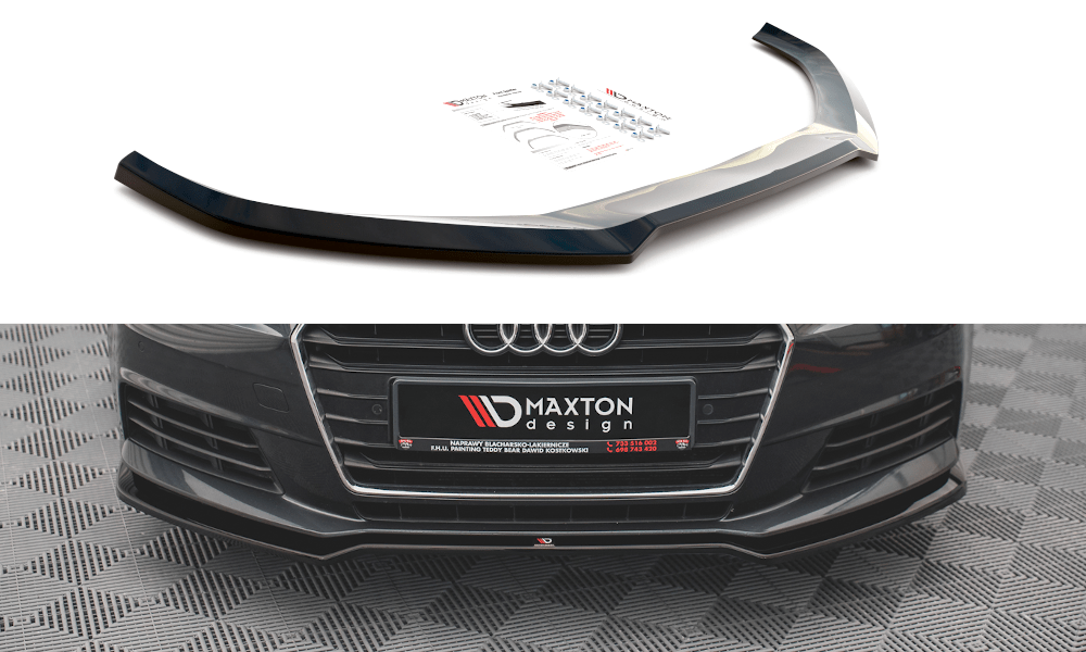 Maxton Design - Frontlippe V2 für Audi A4 B9 - Aerowerk.