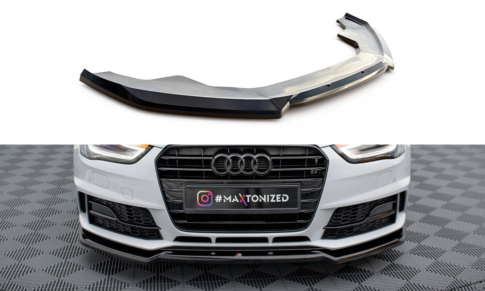 Maxton Design - Frontlippe V2 für Audi A4 Competition B8 Facelift - Aerowerk.
