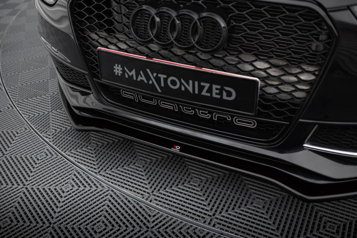 Maxton Design - Frontlippe V2 für Audi A4 S - Line / S4 B8 Facelift - Aerowerk.