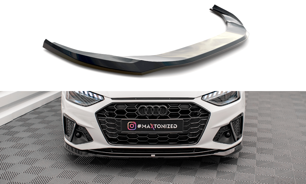 Maxton Design - Frontlippe V2 für Audi A4 S - Line / S4 B9 Facelift - Aerowerk.