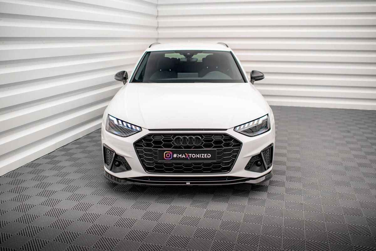 Maxton Design - Frontlippe V2 für Audi A4 S - Line / S4 B9 Facelift - Aerowerk.