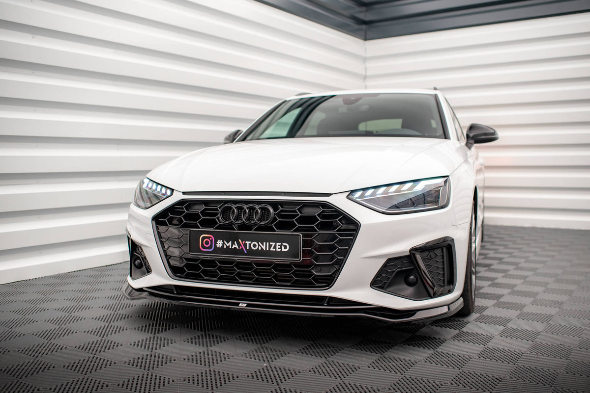 Maxton Design - Frontlippe V2 für Audi A4 S - Line / S4 B9 Facelift - Aerowerk.