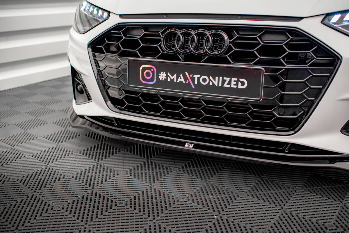 Maxton Design - Frontlippe V2 für Audi A4 S - Line / S4 B9 Facelift - Aerowerk.