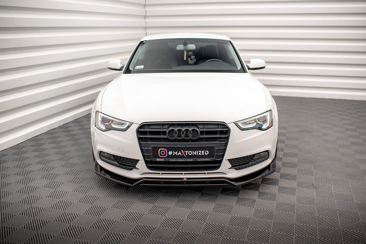 Maxton Design - Frontlippe V2 für Audi A5 Coupe / Sportback 8T Facelift - Aerowerk.