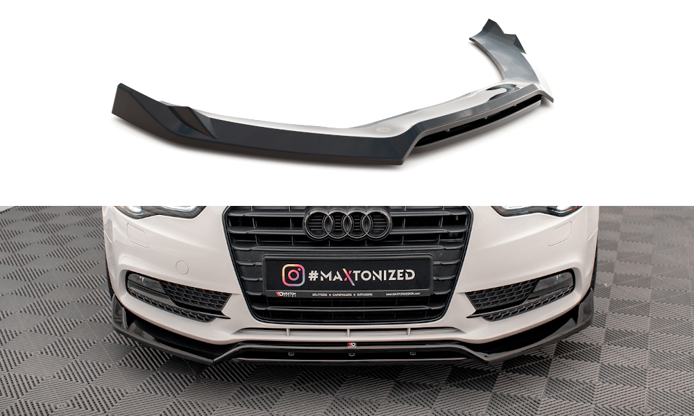 Maxton Design - Frontlippe V2 für Audi A5 Coupe / Sportback 8T Facelift - Aerowerk.