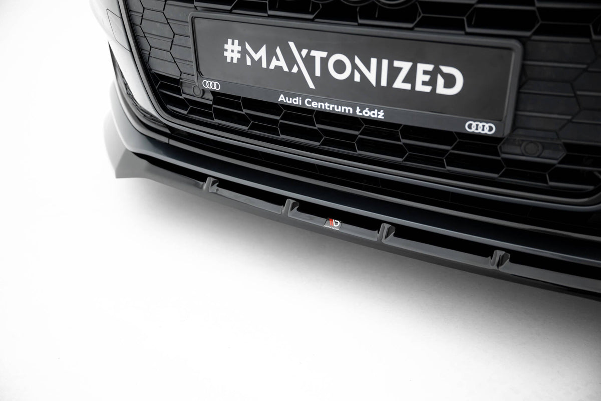 Maxton Design - Frontlippe V2 für Audi A5 F5 Facelift - Aerowerk.