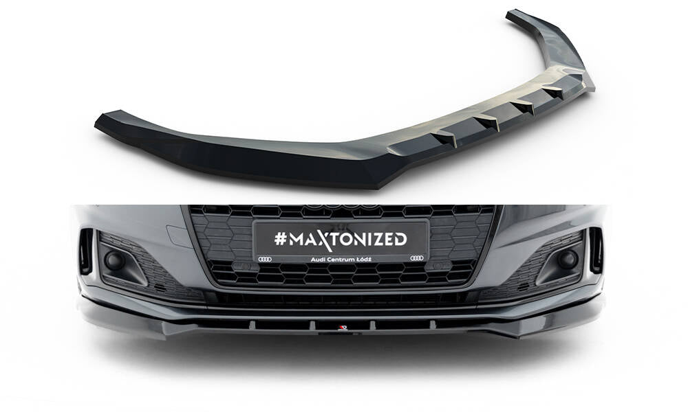 Maxton Design - Frontlippe V2 für Audi A5 F5 Facelift - Aerowerk.