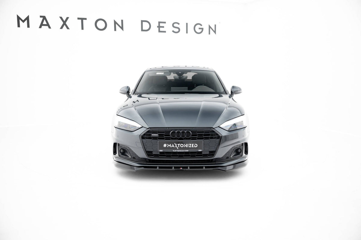 Maxton Design - Frontlippe V2 für Audi A5 F5 Facelift - Aerowerk.