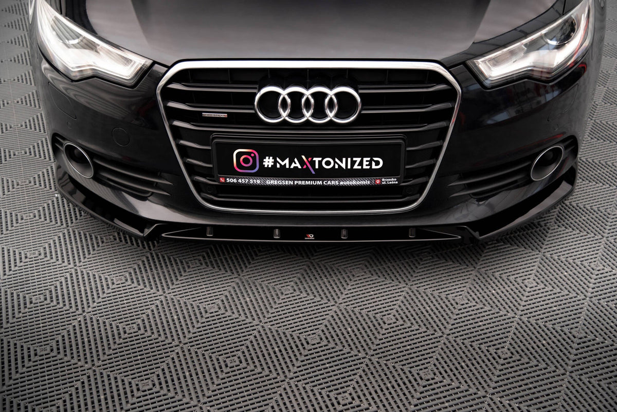 Maxton Design - Frontlippe V2 für Audi A6 C7 - Aerowerk.