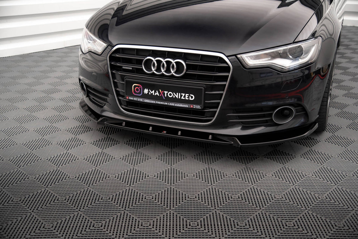 Maxton Design - Frontlippe V2 für Audi A6 C7 - Aerowerk.