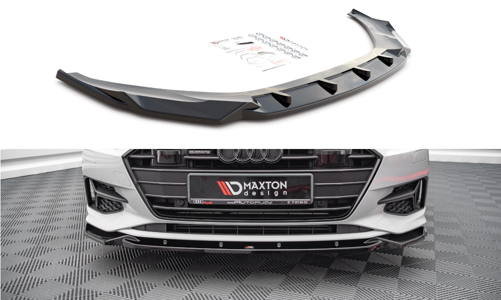 Maxton Design - Frontlippe V2 für Audi A7 C8 - Aerowerk.