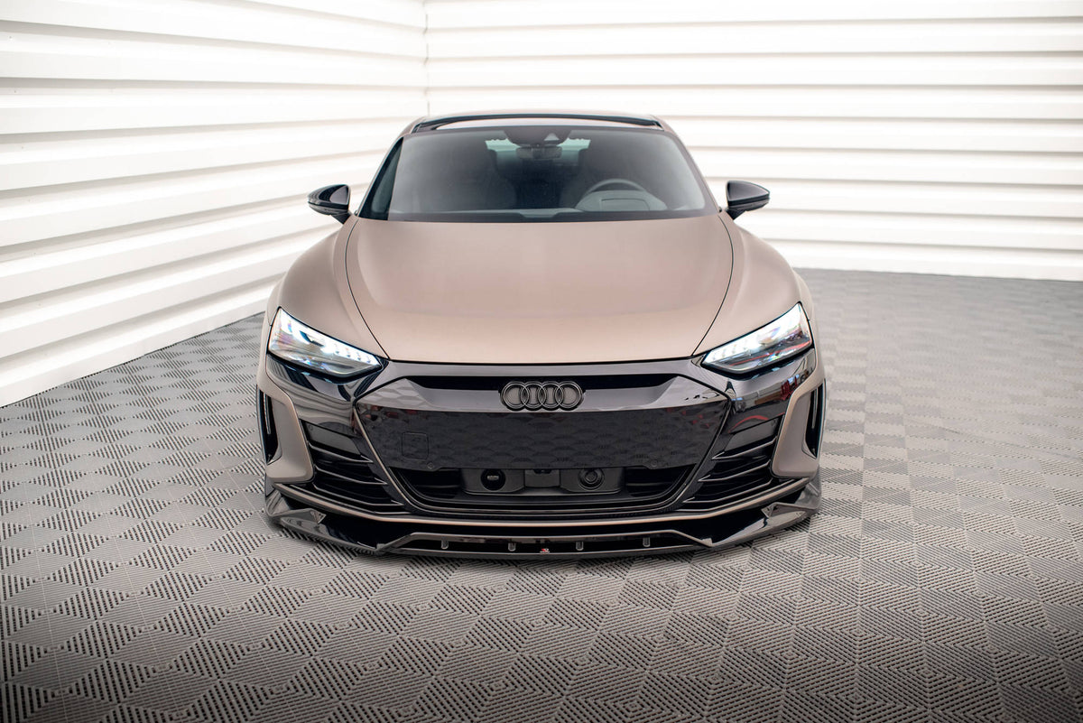 Maxton Design - Frontlippe V2 für Audi e - Tron GT / RS GT Mk1 - Aerowerk.
