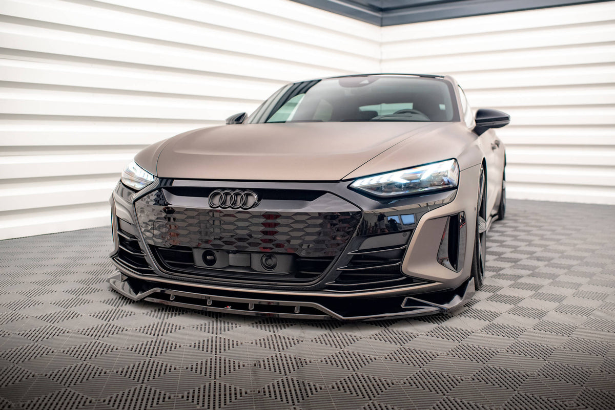 Maxton Design - Frontlippe V2 für Audi e - Tron GT / RS GT Mk1 - Aerowerk.