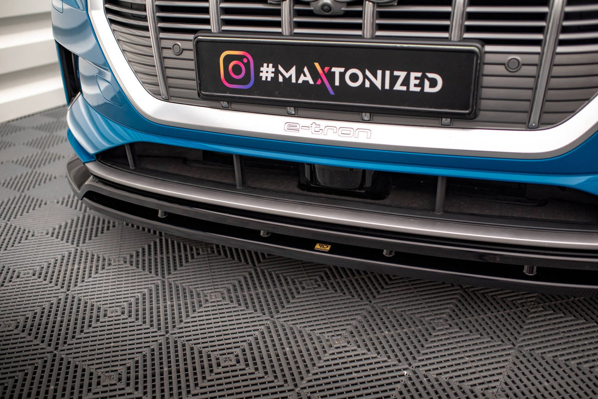 Maxton Design - Frontlippe V2 für Audi e - tron - Aerowerk.