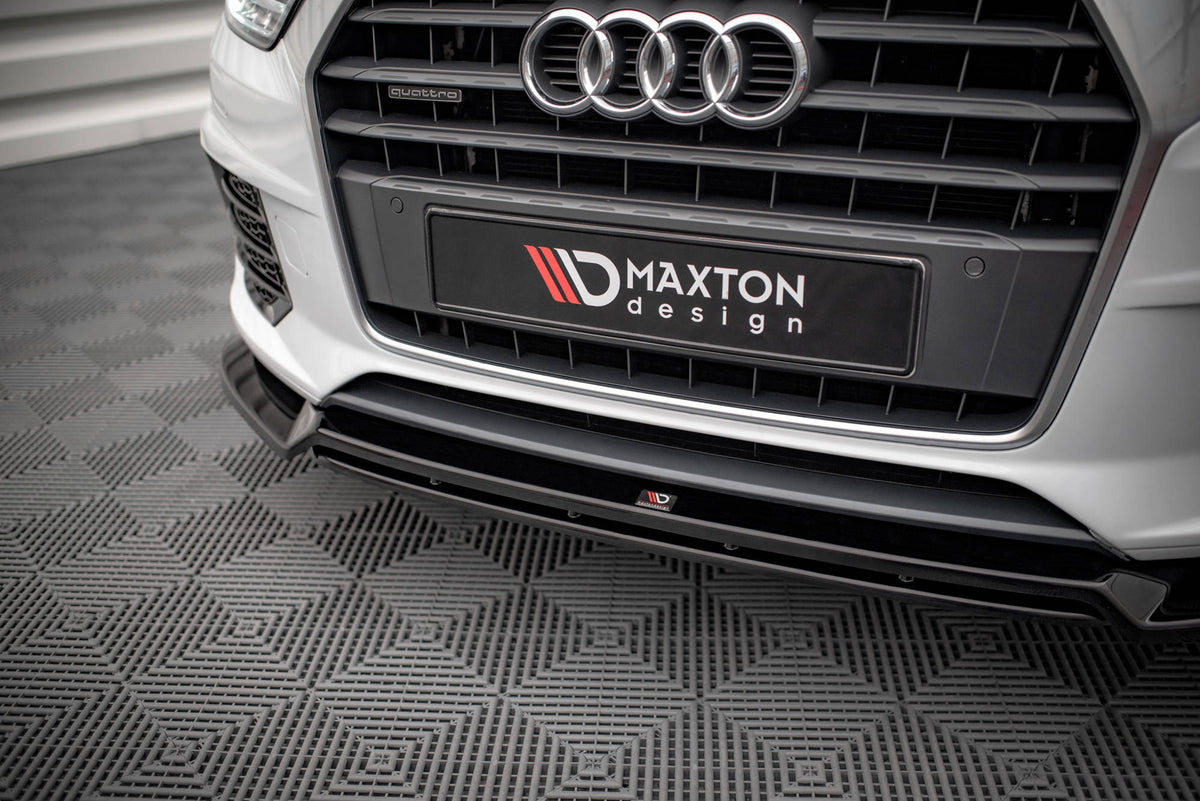 Maxton Design - Frontlippe V2 für Audi Q3 Sport 8U Facelift - Aerowerk.