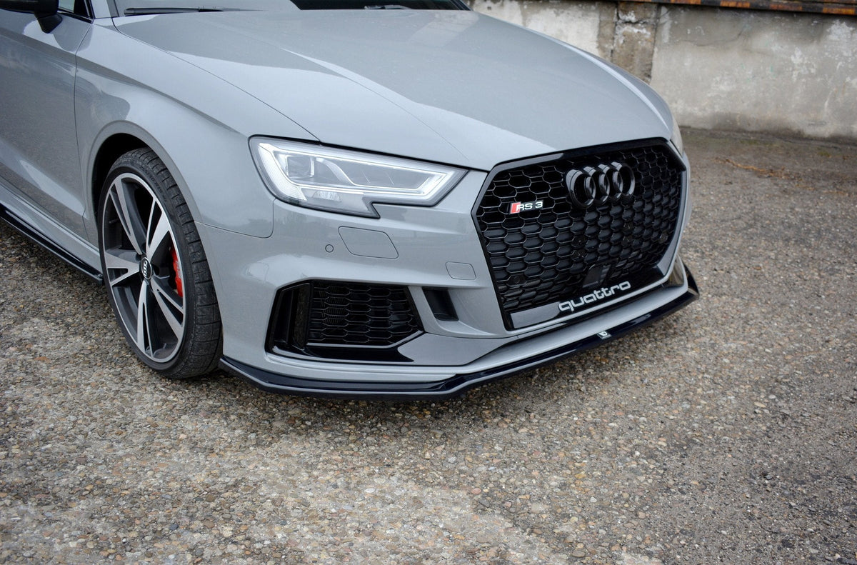 Maxton Design - Frontlippe V2 für Audi RS3 8V FL Limousine - Aerowerk.