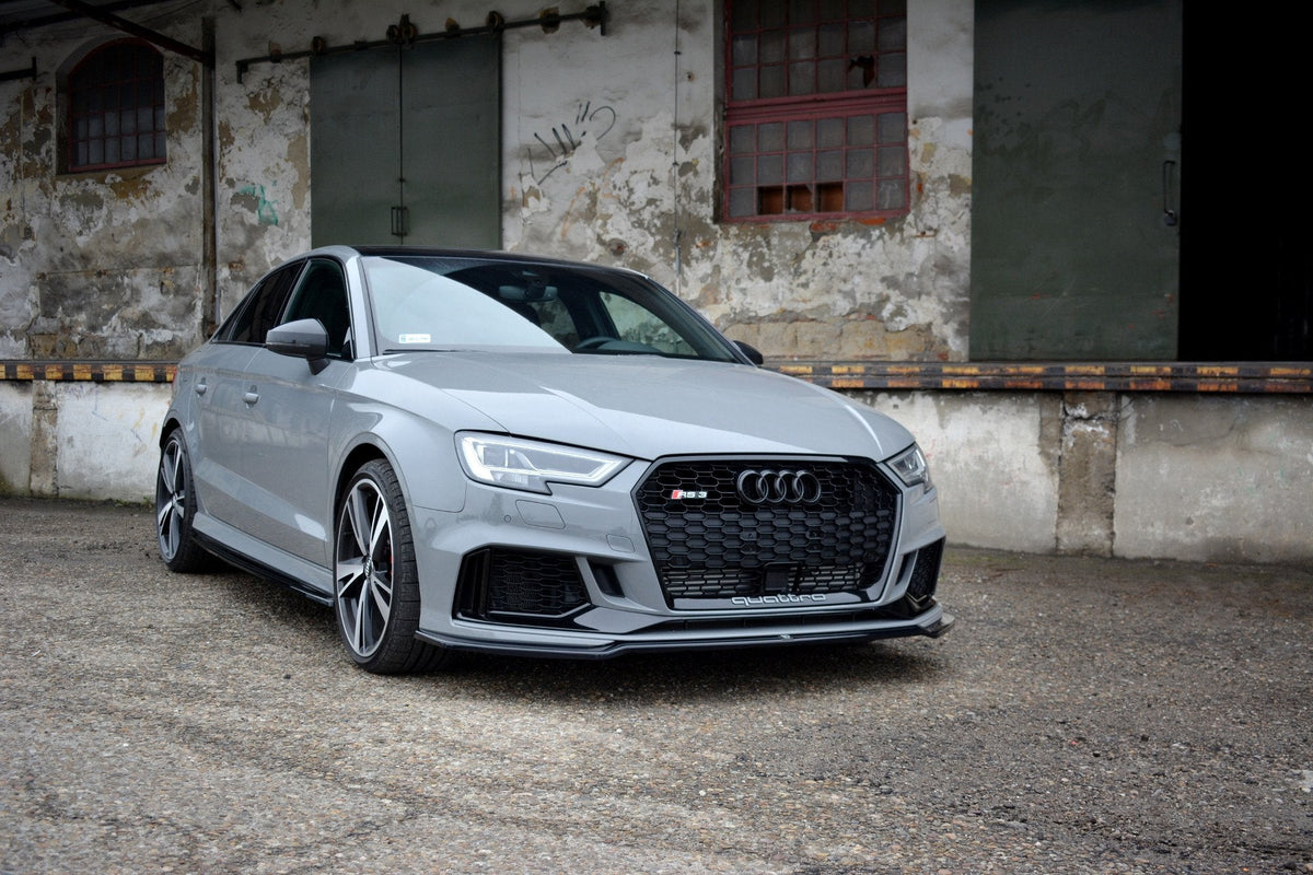 Maxton Design - Frontlippe V2 für Audi RS3 8V FL Limousine - Aerowerk.
