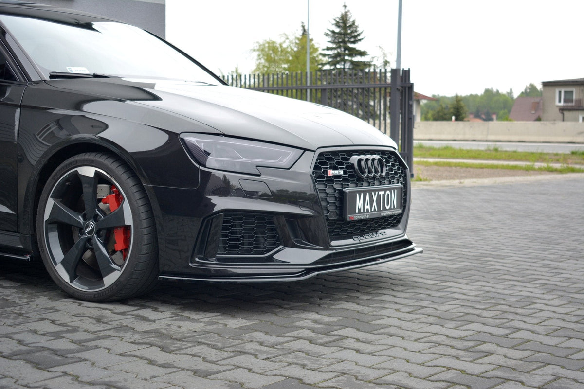 Maxton Design - Frontlippe V2 für Audi RS3 8V FL Sportback - Aerowerk.