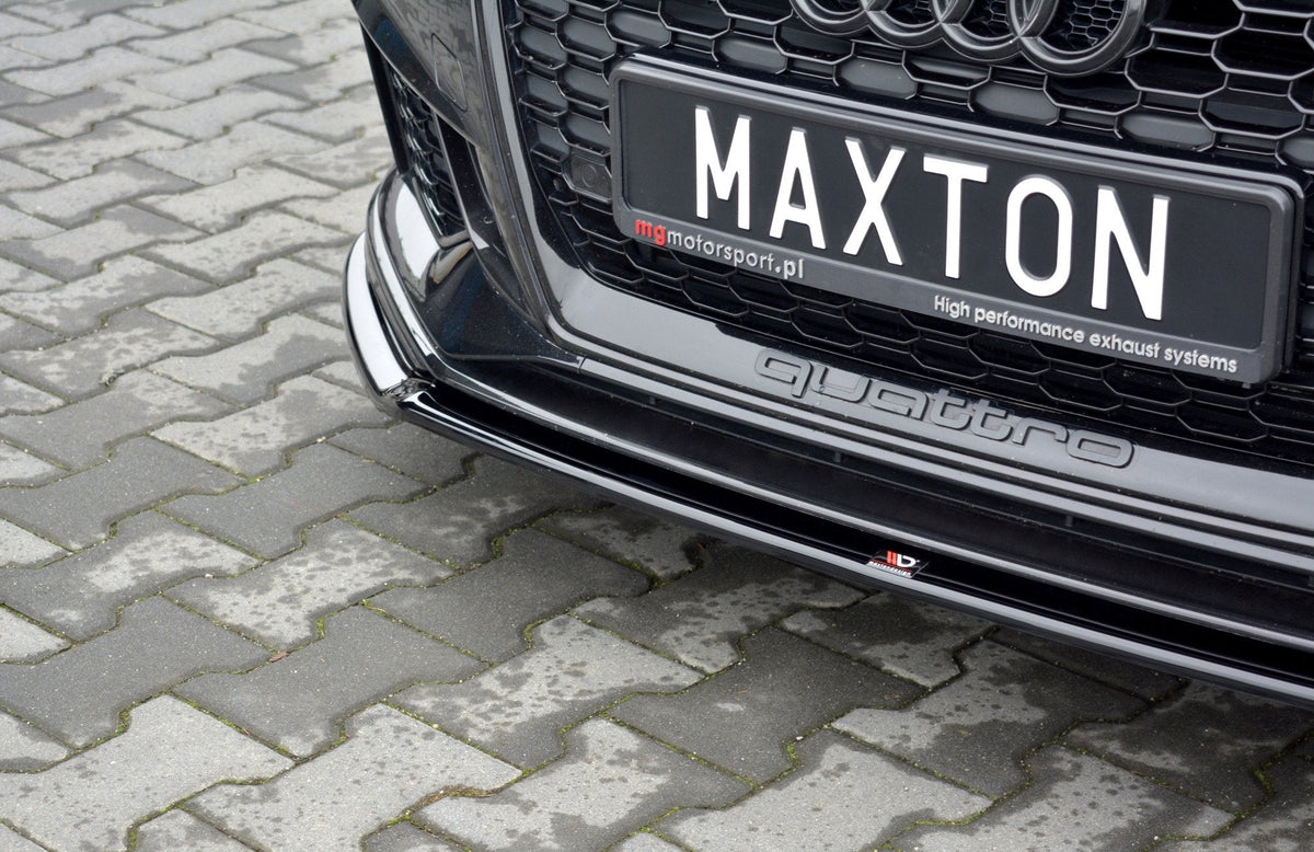 Maxton Design - Frontlippe V2 für Audi RS3 8V FL Sportback - Aerowerk.