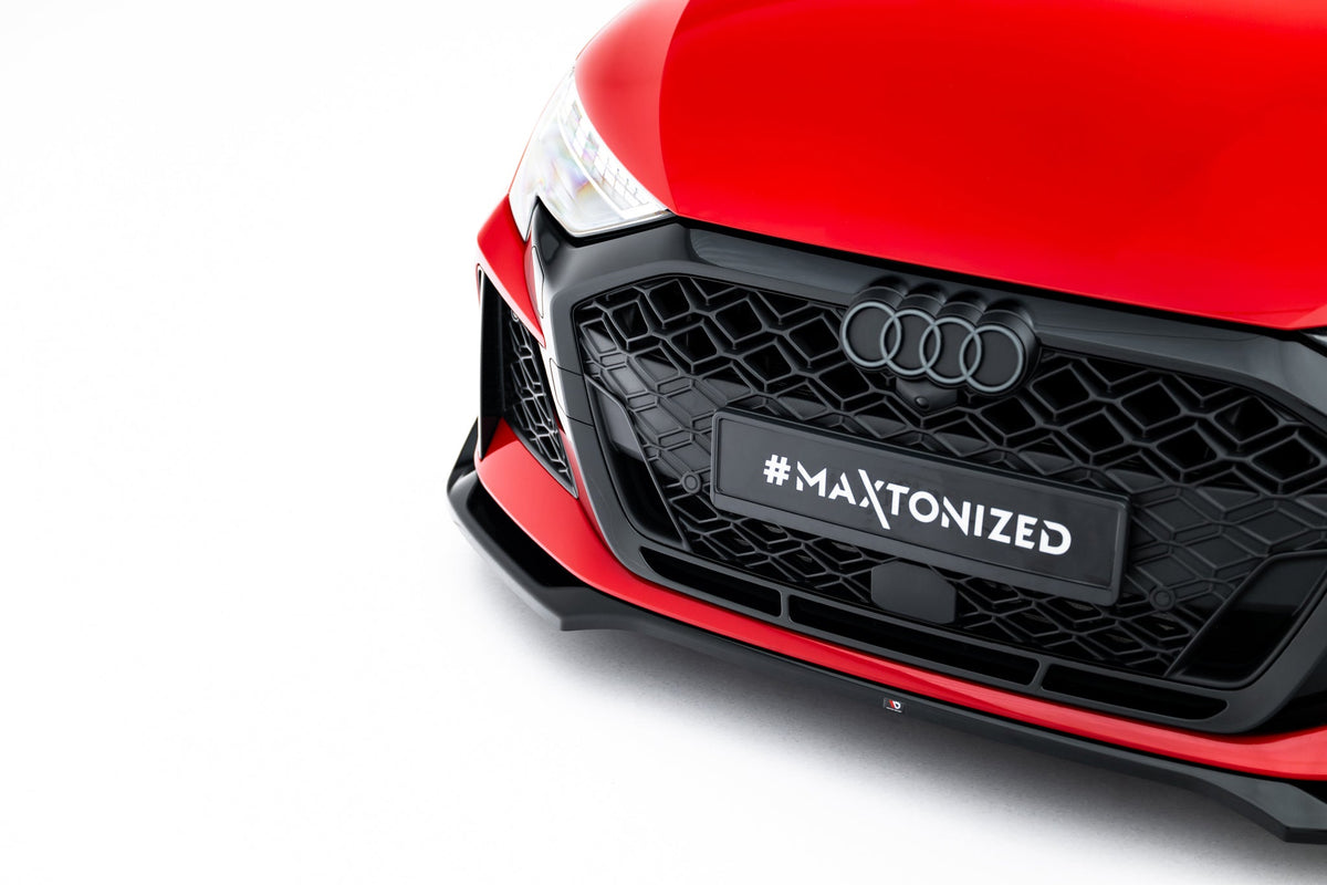 Maxton Design - Frontlippe V2 für Audi RS3 Limousine 8Y Facelift - Aerowerk.