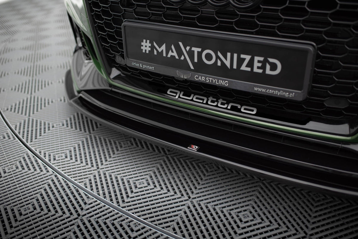 Maxton Design - Frontlippe V2 für AUDI RS4 B9 - Aerowerk.