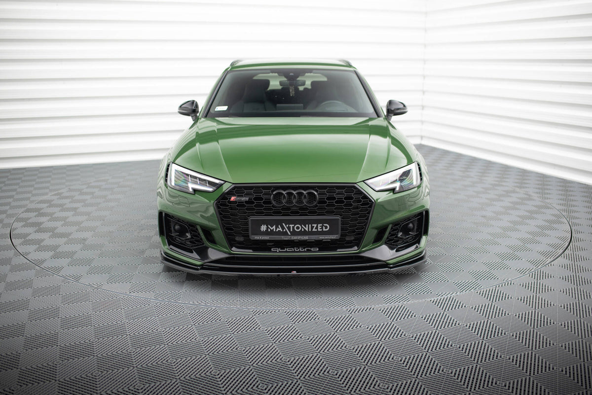 Maxton Design - Frontlippe V2 für AUDI RS4 B9 - Aerowerk.