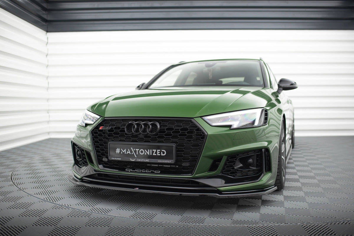 Maxton Design - Frontlippe V2 für AUDI RS4 B9 - Aerowerk.