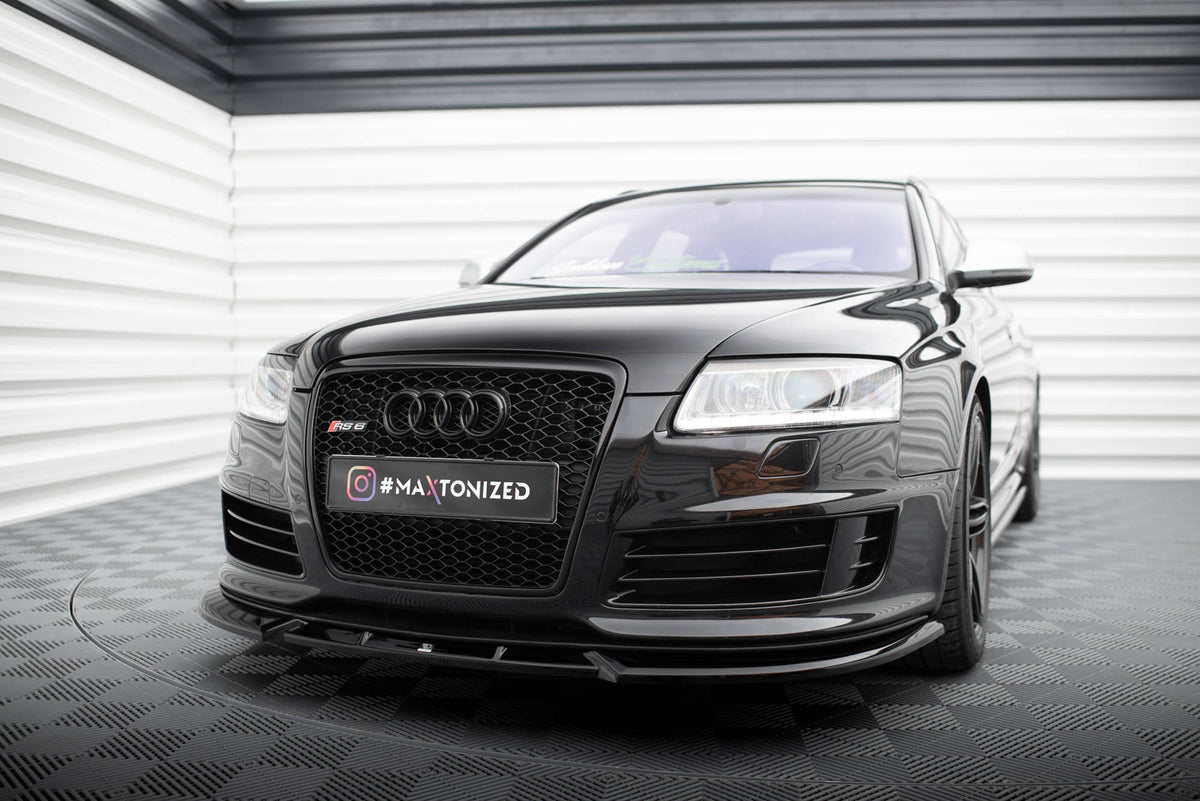 Maxton Design - Frontlippe V2 für Audi RS6 Avant C6 - Aerowerk.