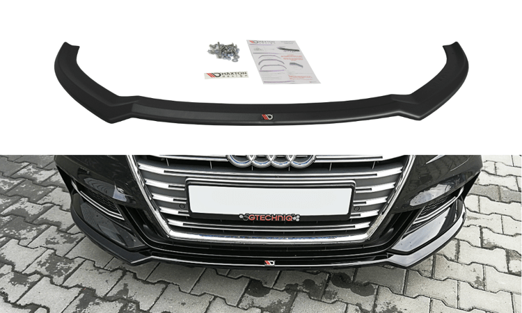 Maxton Design - Frontlippe V2 für Audi S3 / A3 S - Line 8V FL Limousine - Aerowerk.