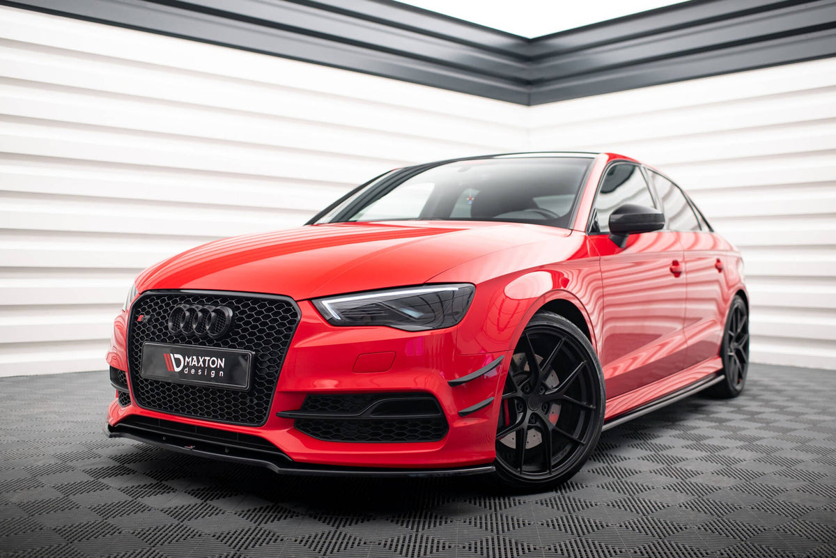 Maxton Design - Frontlippe V2 für Audi S3 / A3 S - Line 8V Limousine / Cabrio - Aerowerk.